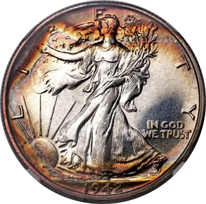 image for: 1942 50C PR69 NGC....