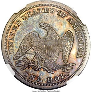 image for: 1846 $1 PR62 NGC....