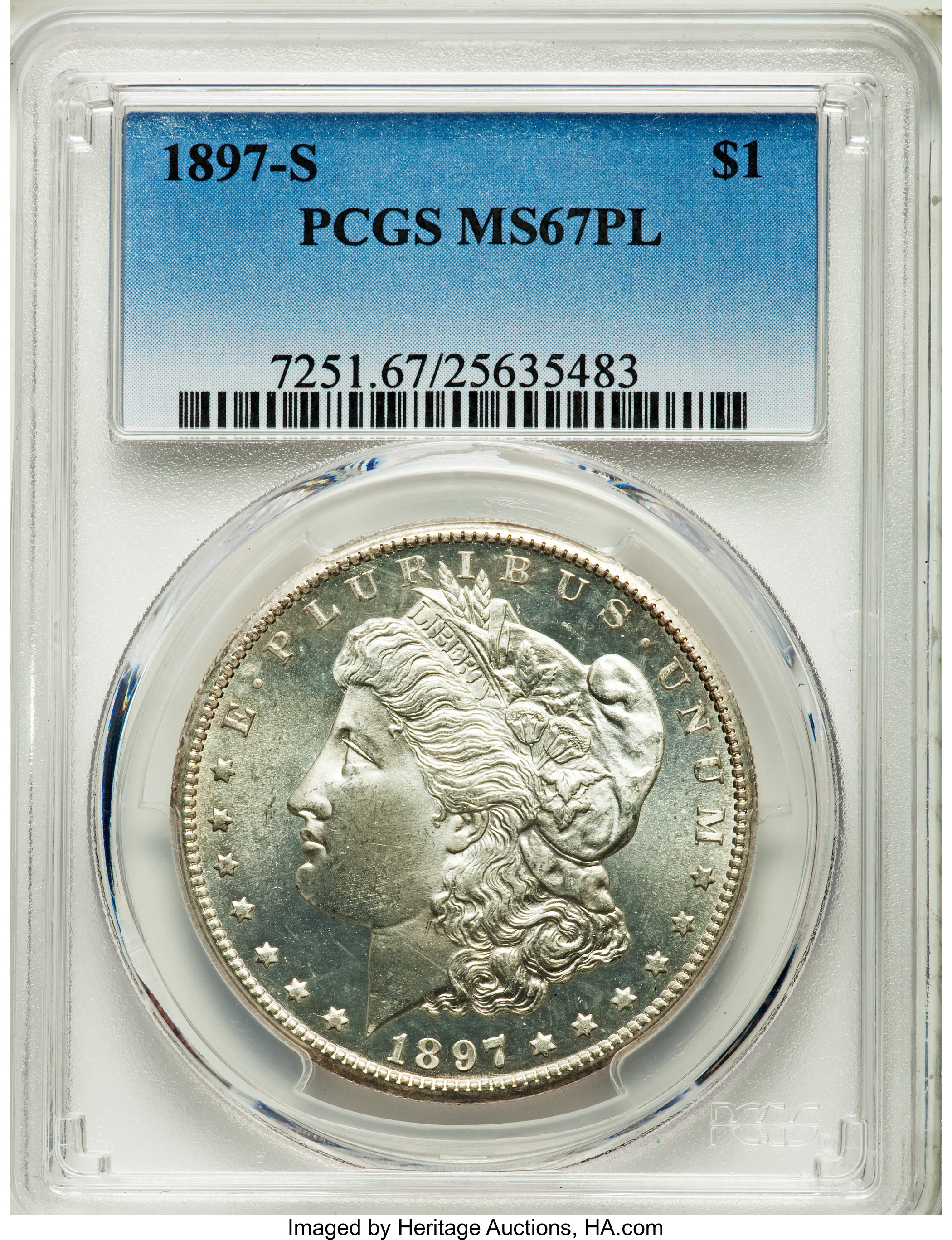 1897-S $1  MS PL MS67 PL CAC thumbnail 11