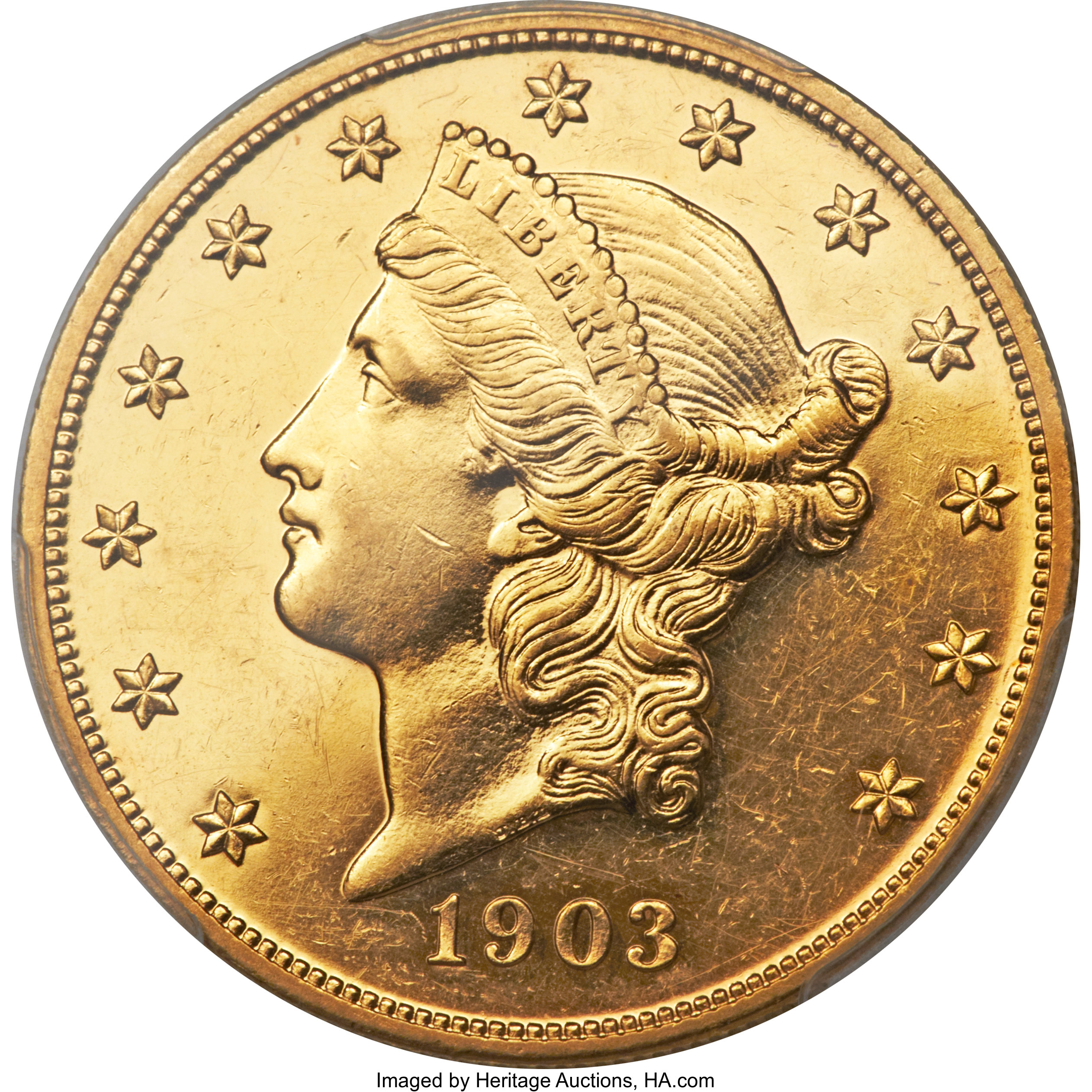 image for: 1903 $20 PR58 PCGS. CAC....