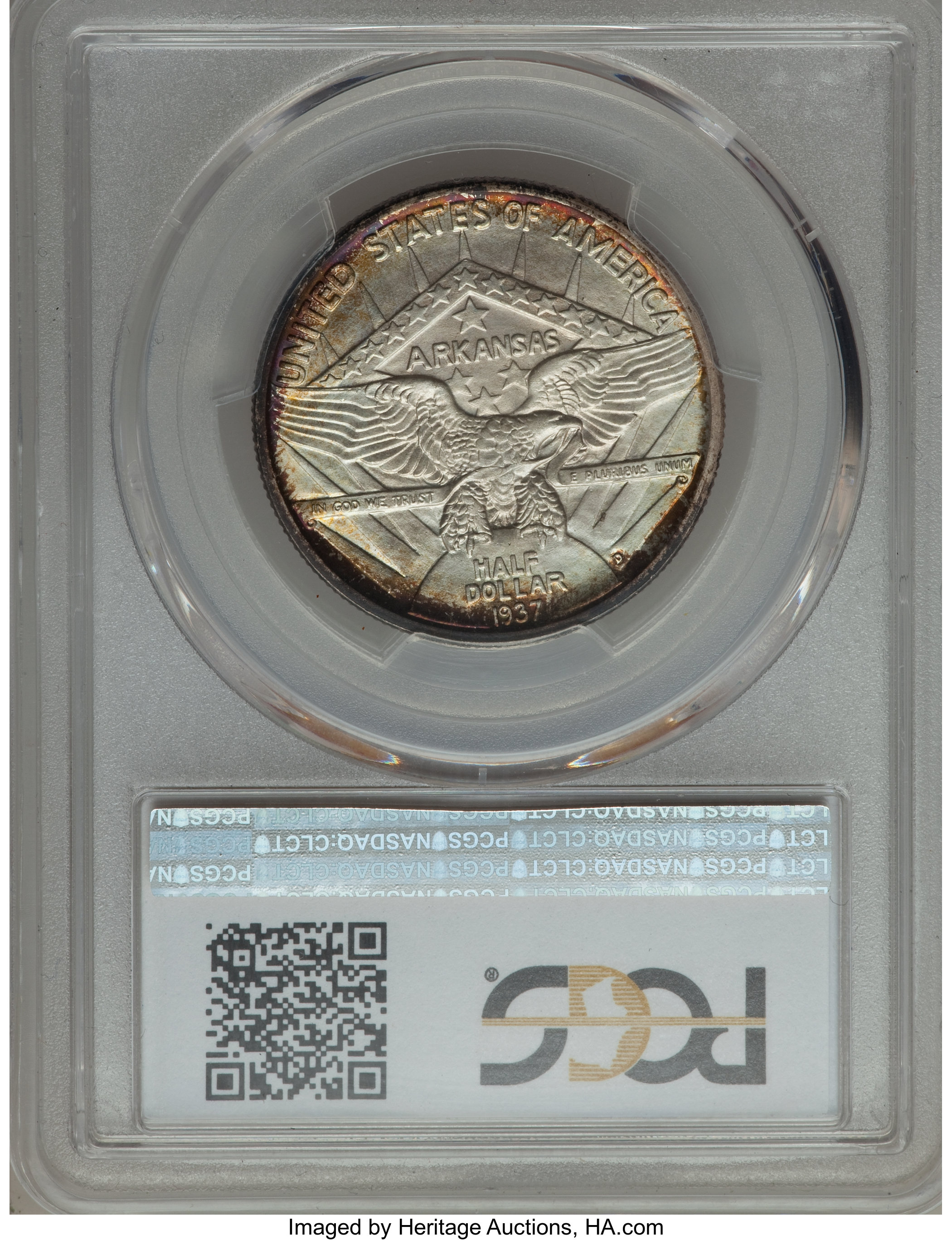 Arkansas 50c [Type] MS68 CAC thumbnail 2