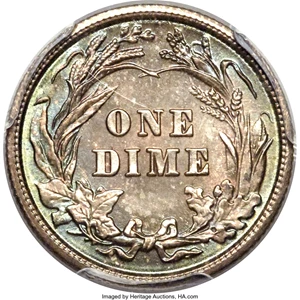 image for: 1904 10C MS67 PCGS....
