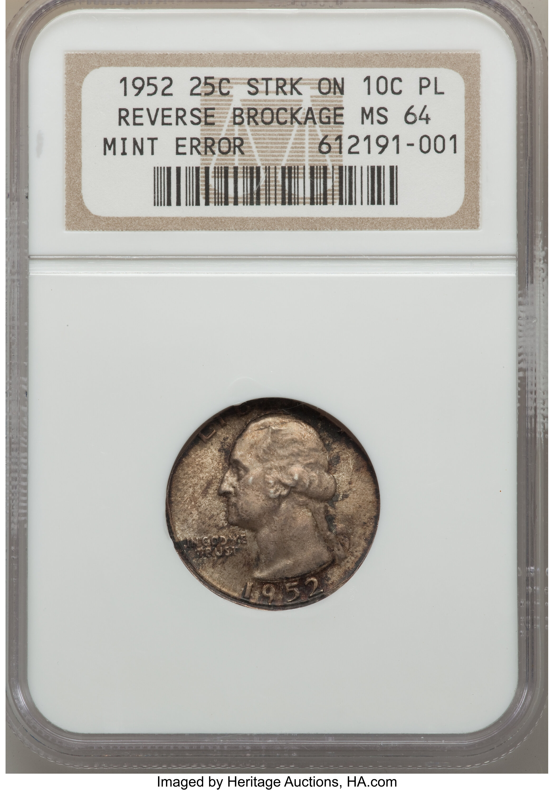 1952 25c AU55 thumbnail 10