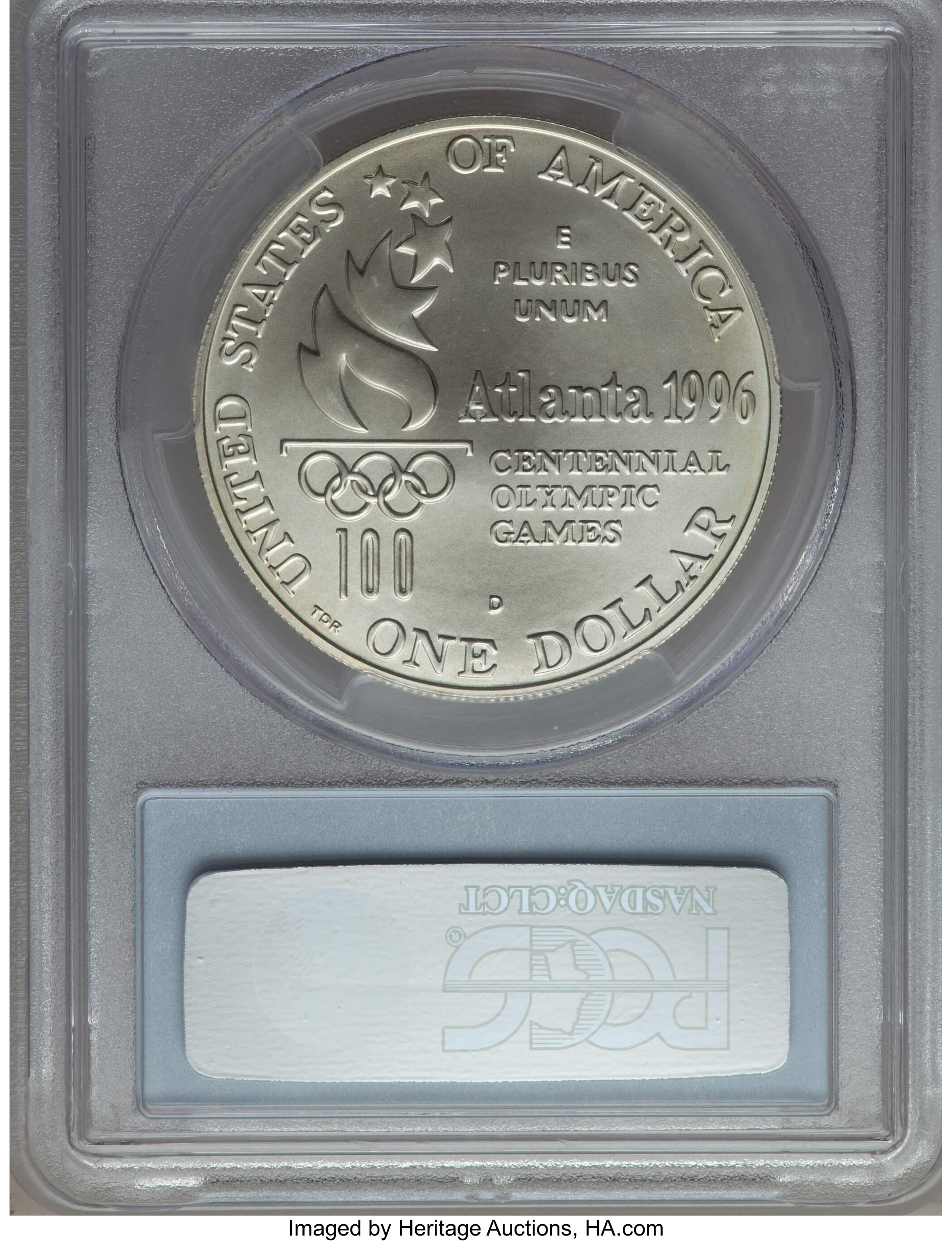 1996-D S$1 Atlanta Olympics Rowing OGP thumbnail 18