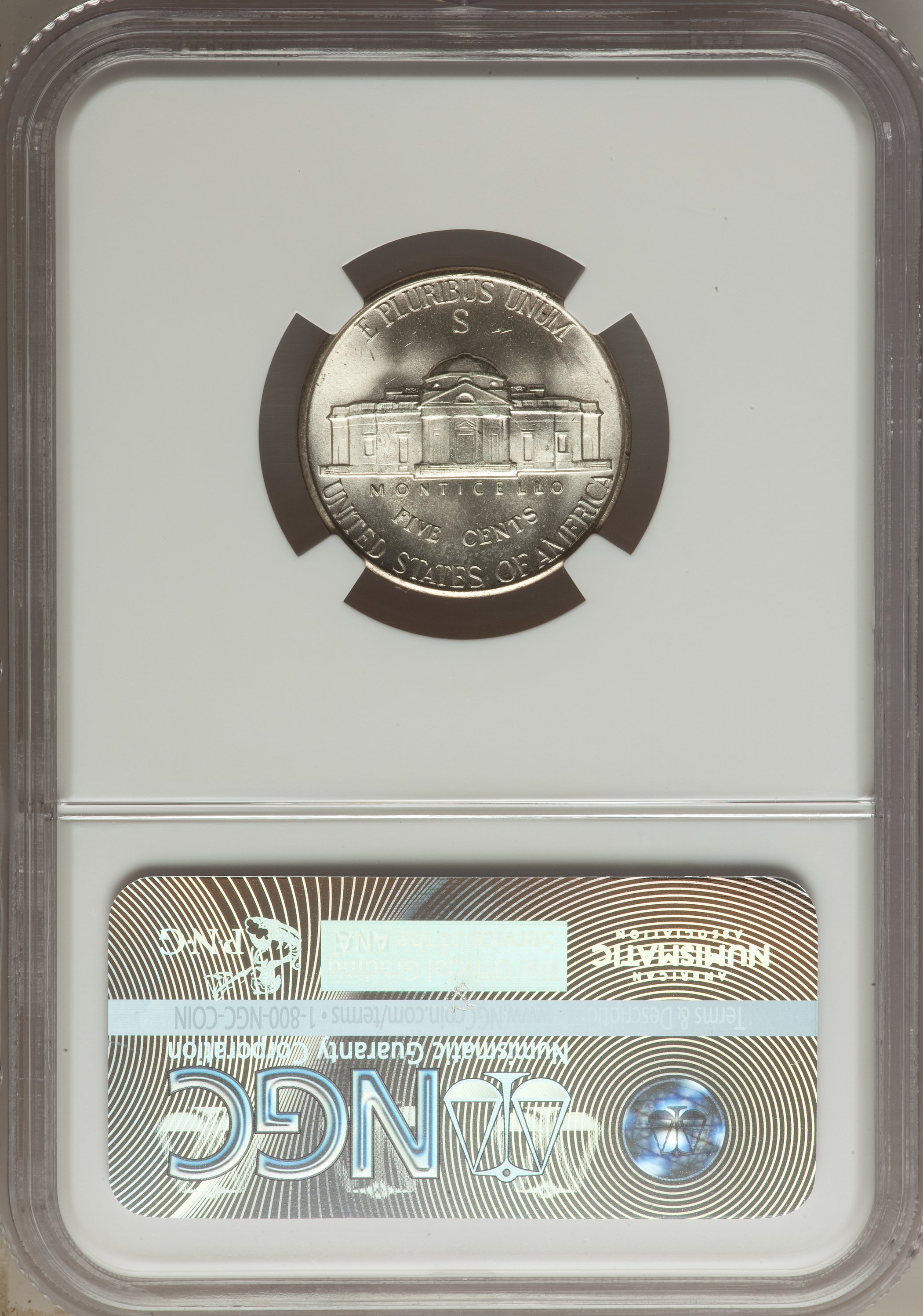 1943-S 5c Silver MS FS MS63 FS thumbnail 22