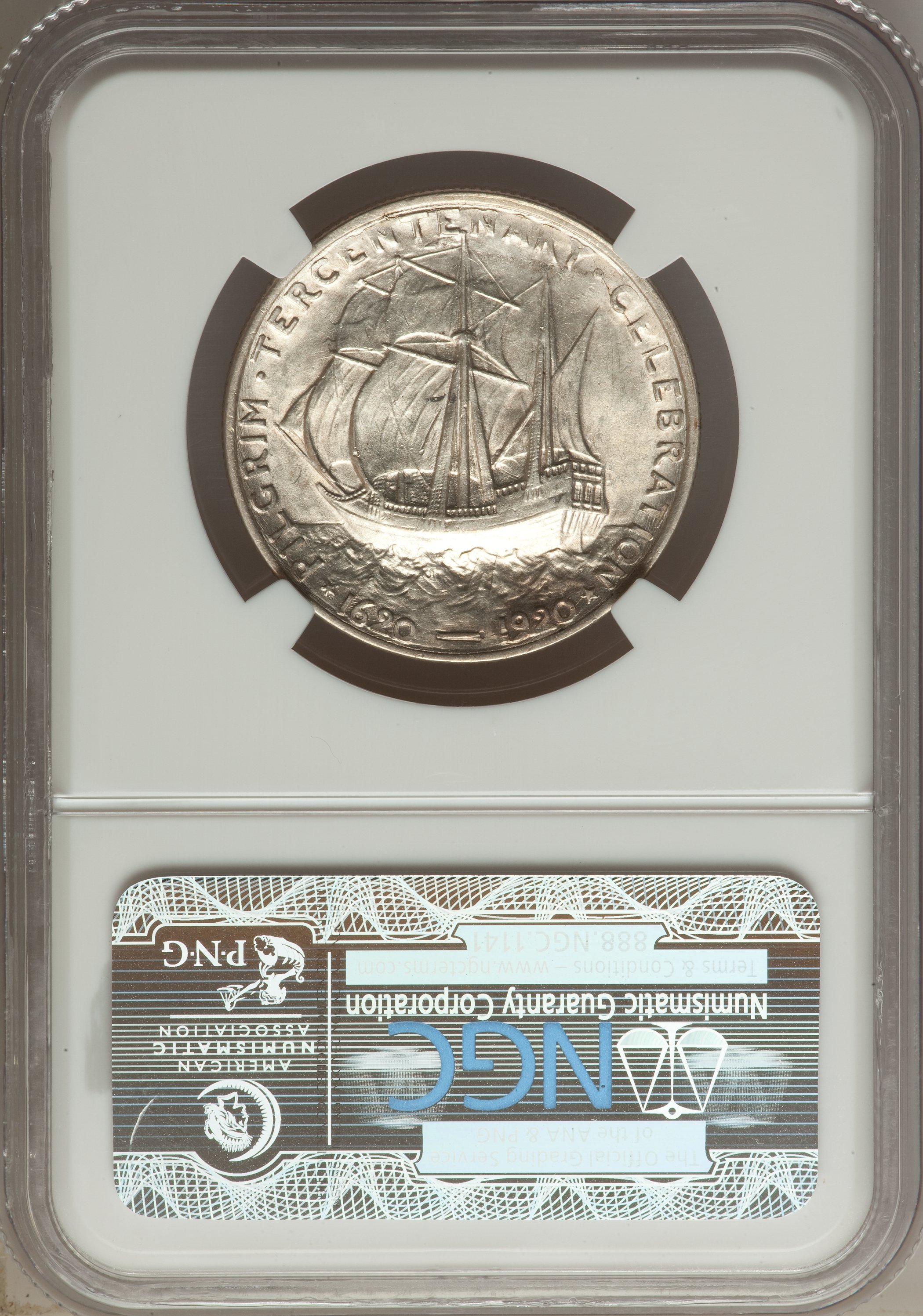1921 50c Pilgrim XF40 thumbnail 16