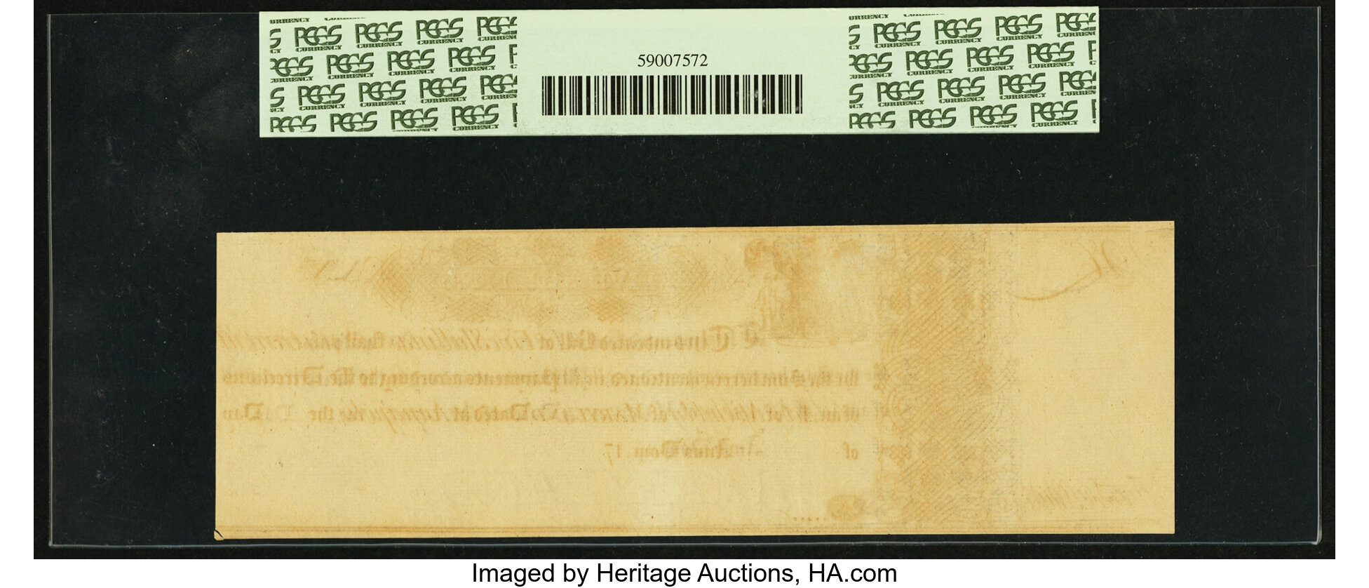 image for: Maryland 1733 5s PCGS Choice New 63PPQ....