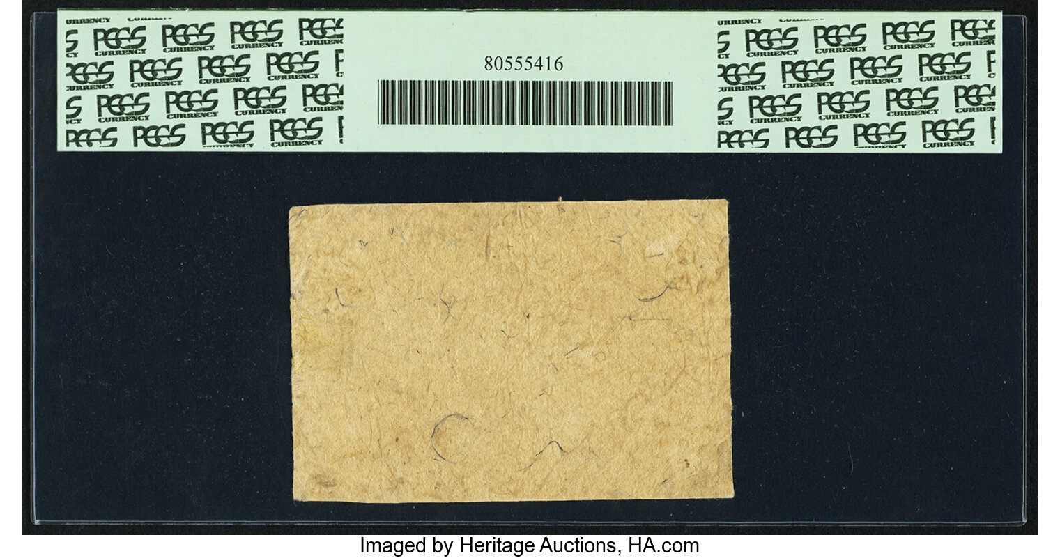 image for: Virginia May 5, 1777 $6 PCGS Apparent Extremely Fine 40....