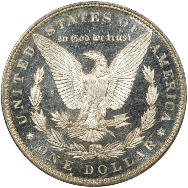 image for: $1 1899 PCGS MS65+DMPL CAC