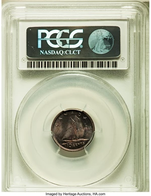 image for: George VI Specimen 10 Cents 1948 SP64 PCGS