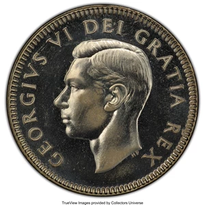 image for: George VI Specimen 10 Cents 1948 SP66 PCGS
