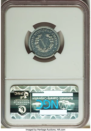 image for: 1882 5C Liberty Head Five Cents, Judd-1692, Pollock-1894, Low R.7, PR65 NGC....