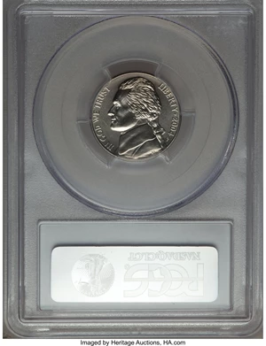 image for: 2004-P 5C Peace Medal MS68 PCGS....