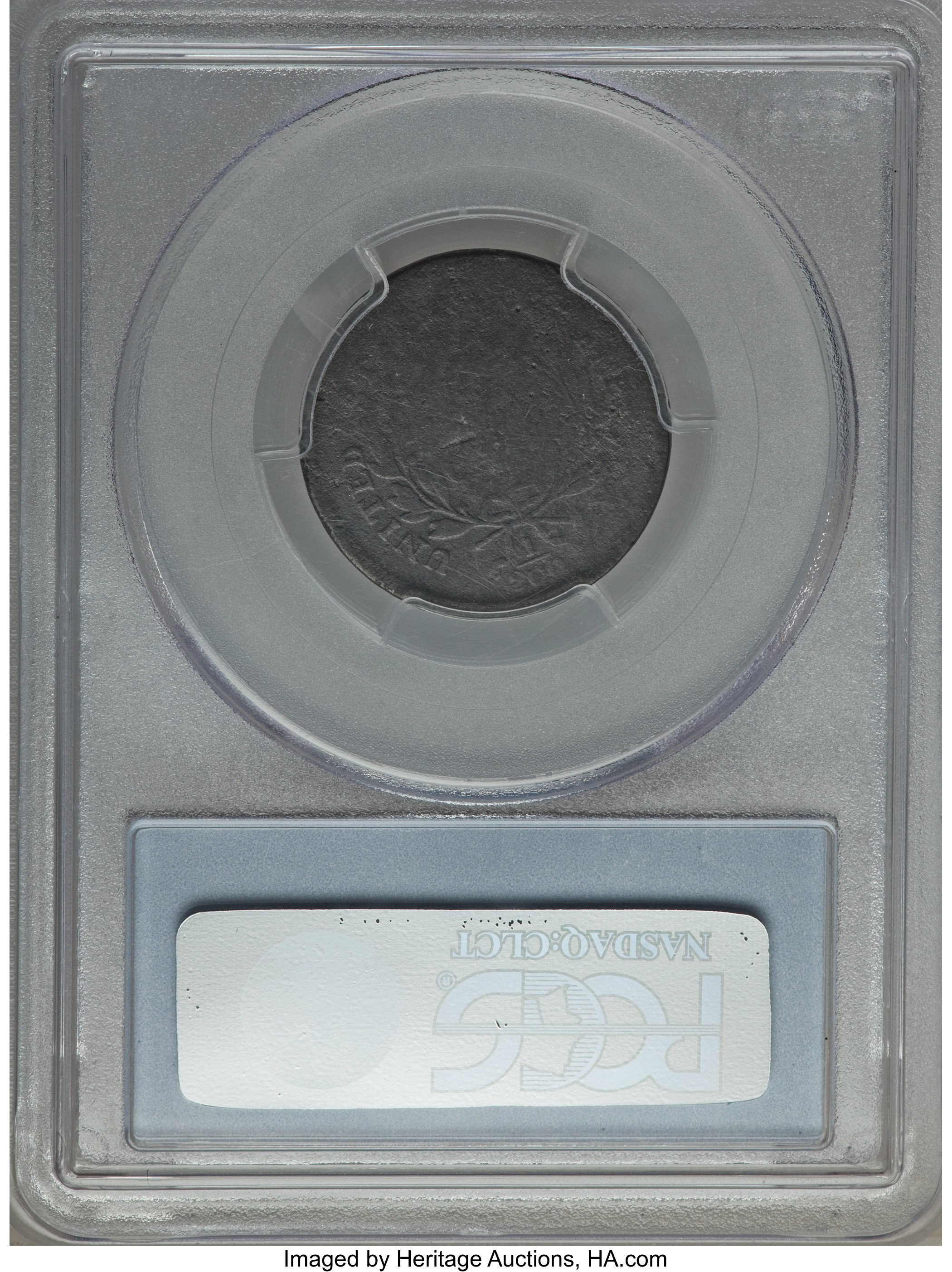 1796 1/2c Pole, C-2 MS BN AG3 BN thumbnail 2