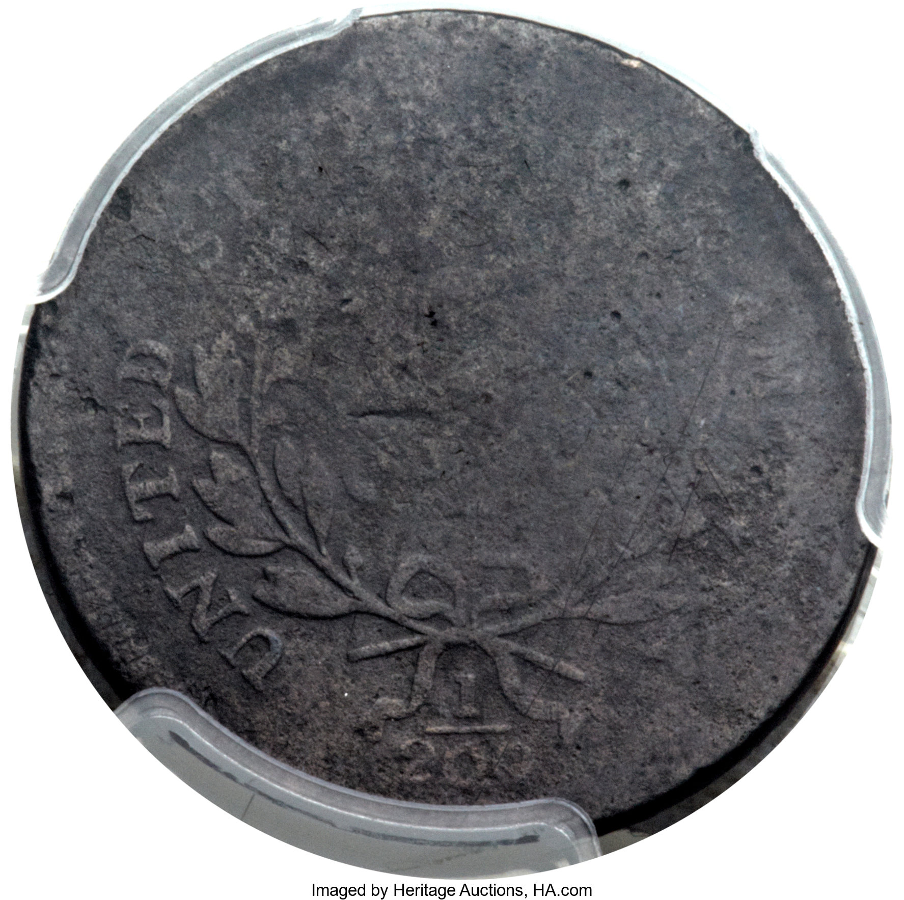 1796 1/2c Pole, C-2 MS BN AG3 BN thumbnail 3