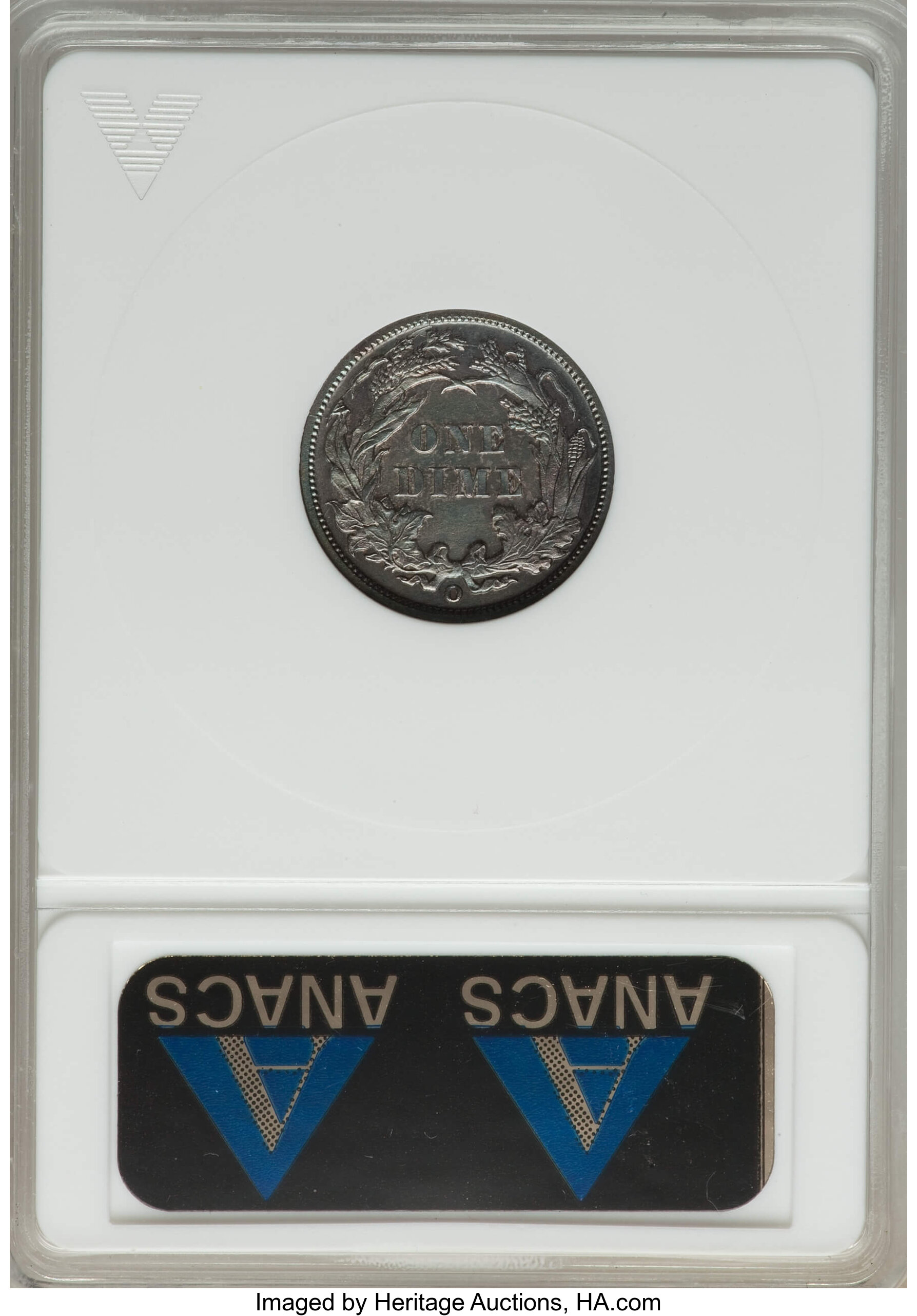 1891-O 10c AU58 thumbnail 2