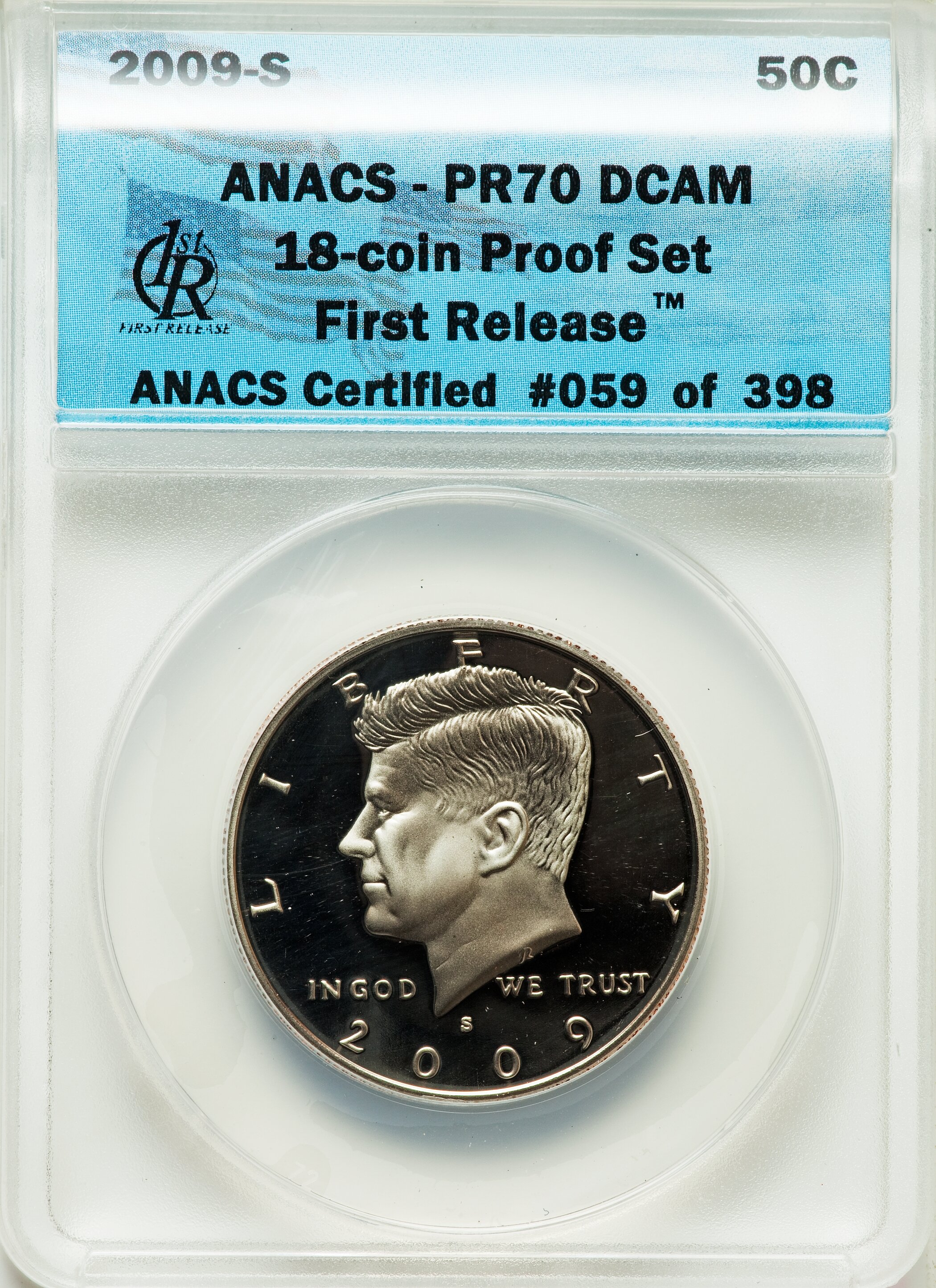 2009-S 1c-$1 Clad Proof Set, 18 Coins PR thumbnail 19