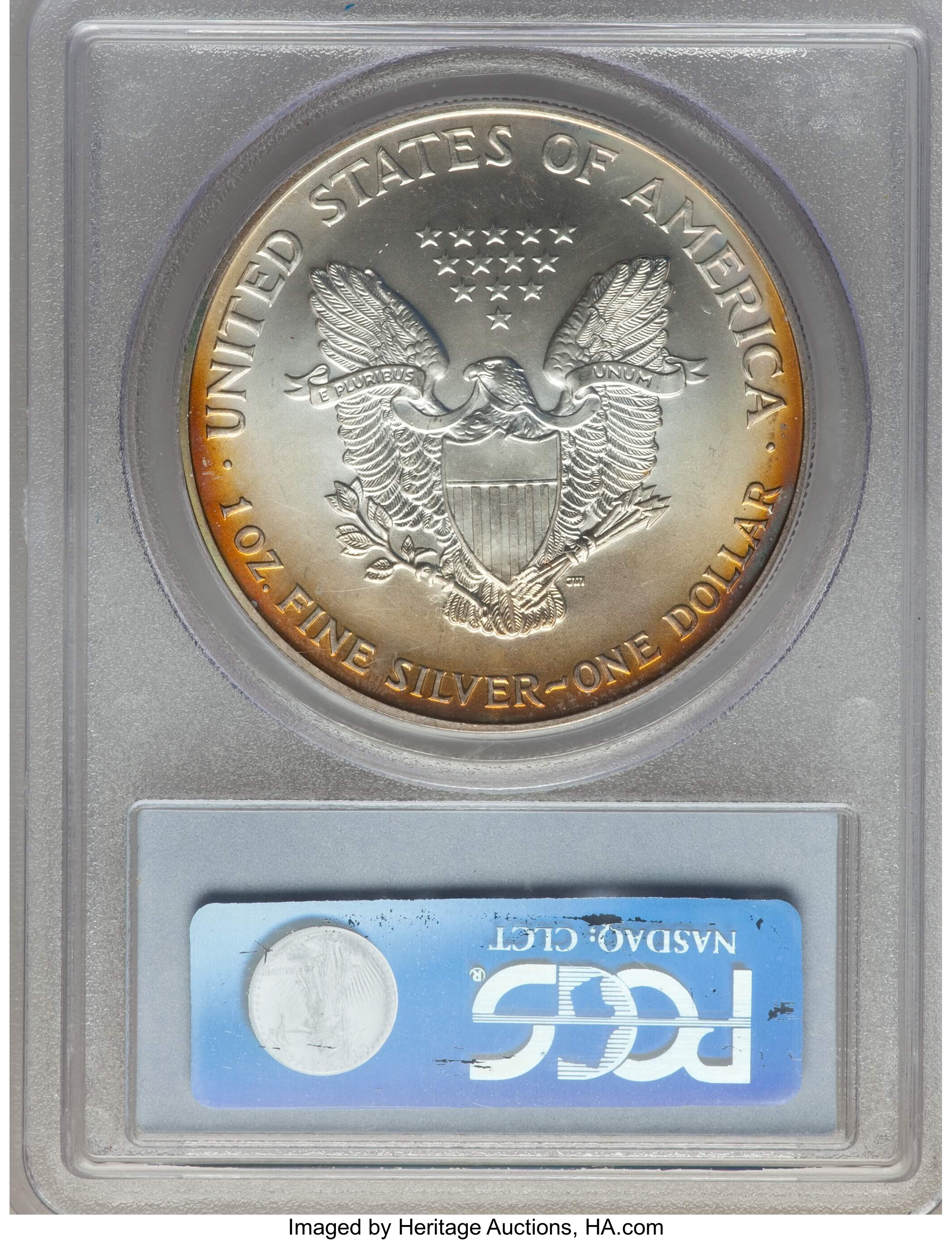 1998 $1  Silver Eagle MS63 thumbnail 10