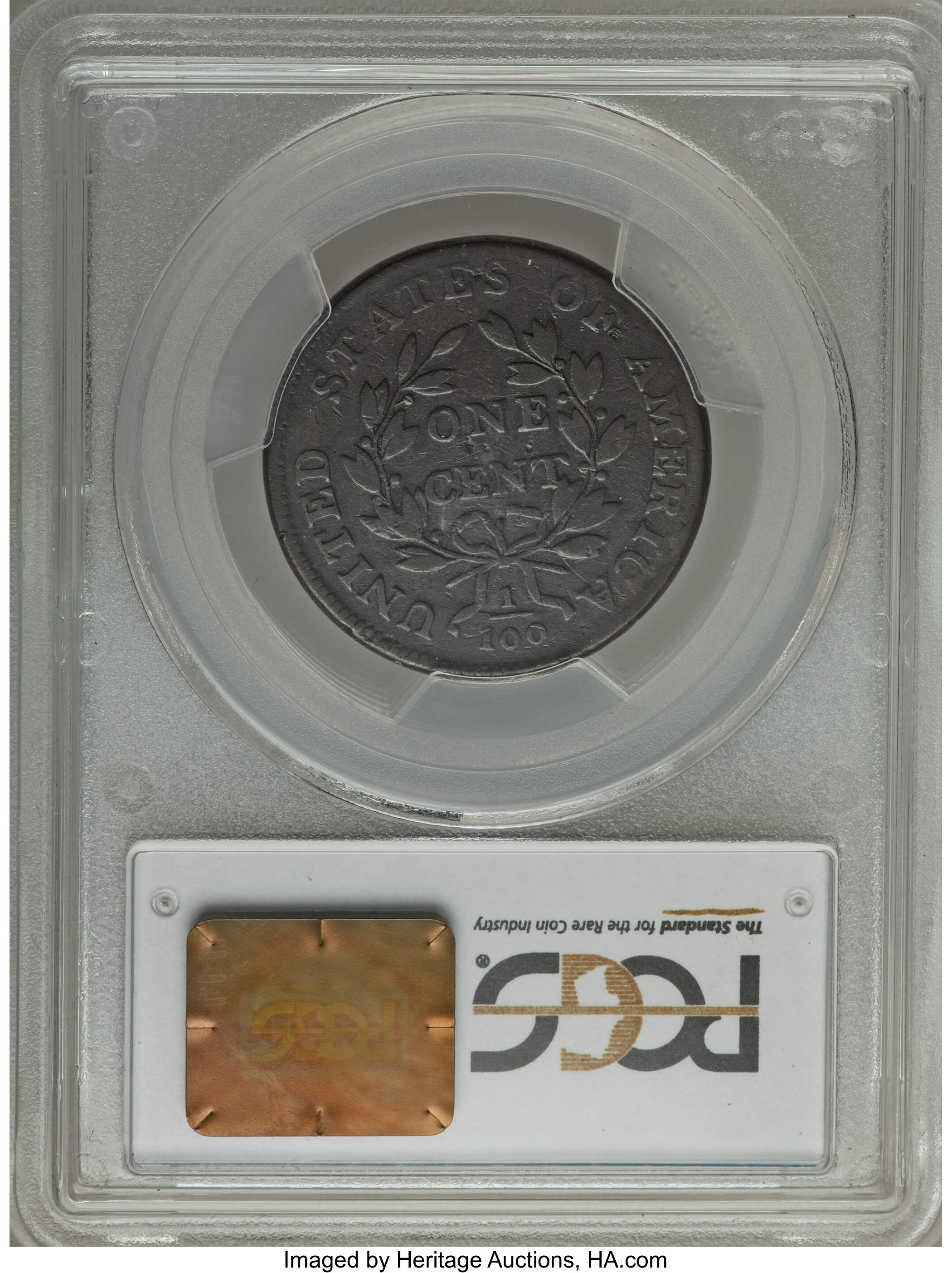 image for: 1800/79 1C Style Two Hair, S-193, B-7, R.4, Fine 12 PCGS. PCGS Population (1/2). NGC Census: (0/4)....