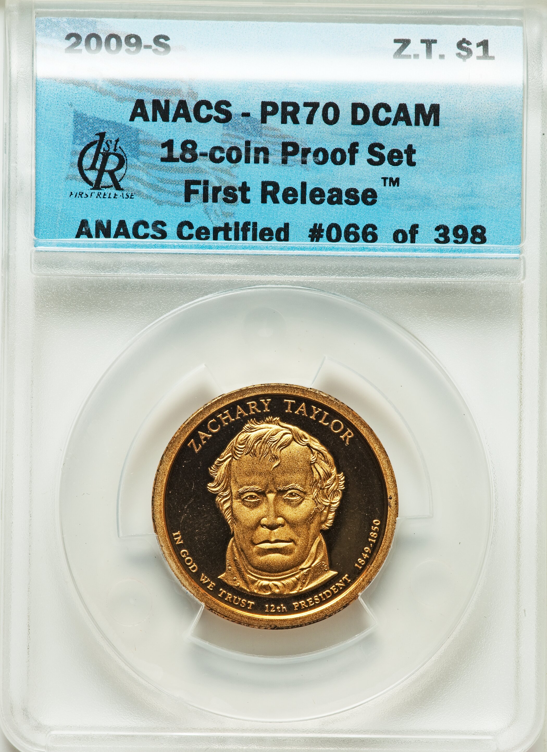 2009-S 1c-$1 Clad Proof Set, 18 Coins OGP thumbnail 12