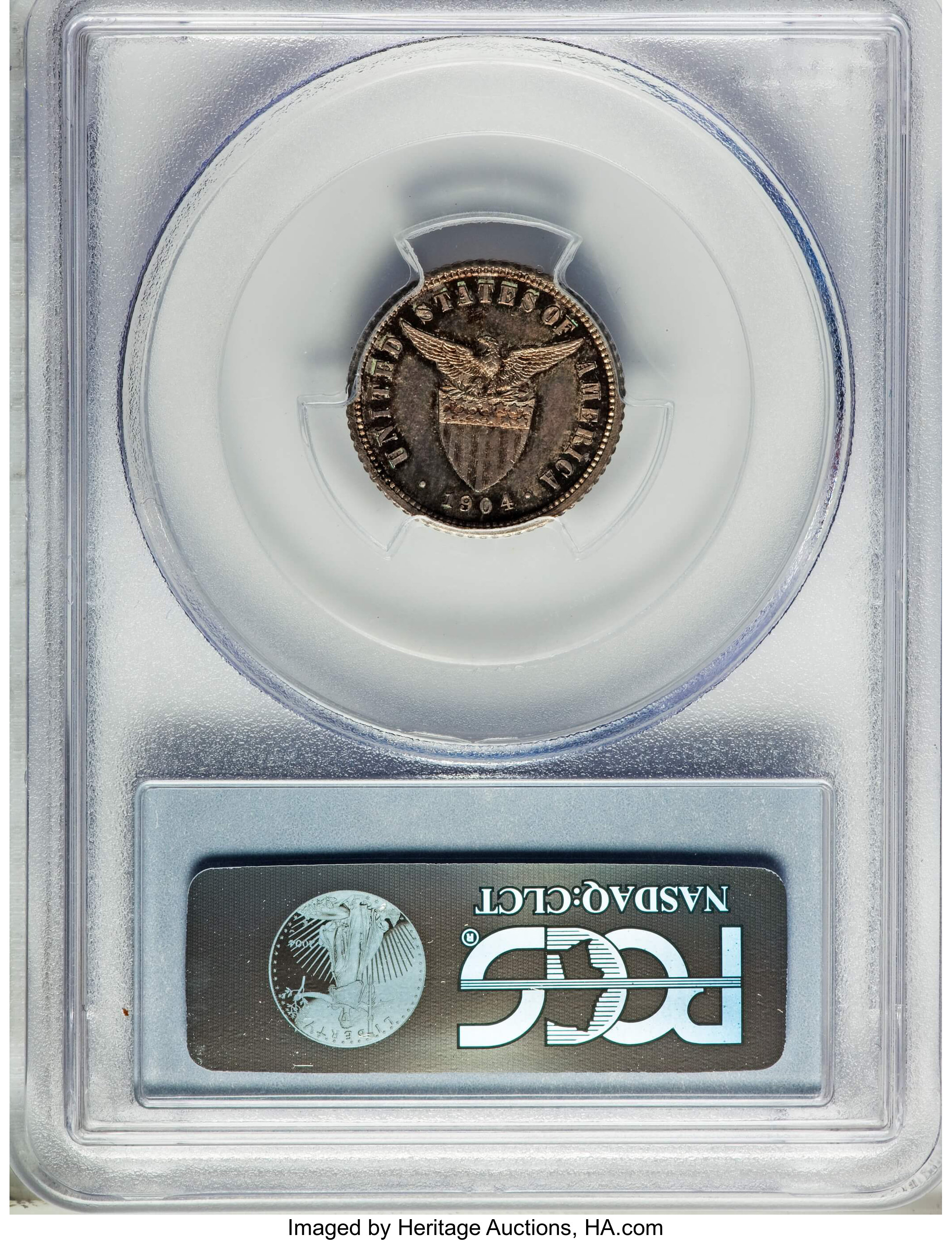 image for: 1904 10C PR58 PCGS. PCGS Population (1/75). NGC Census: (0/0)....