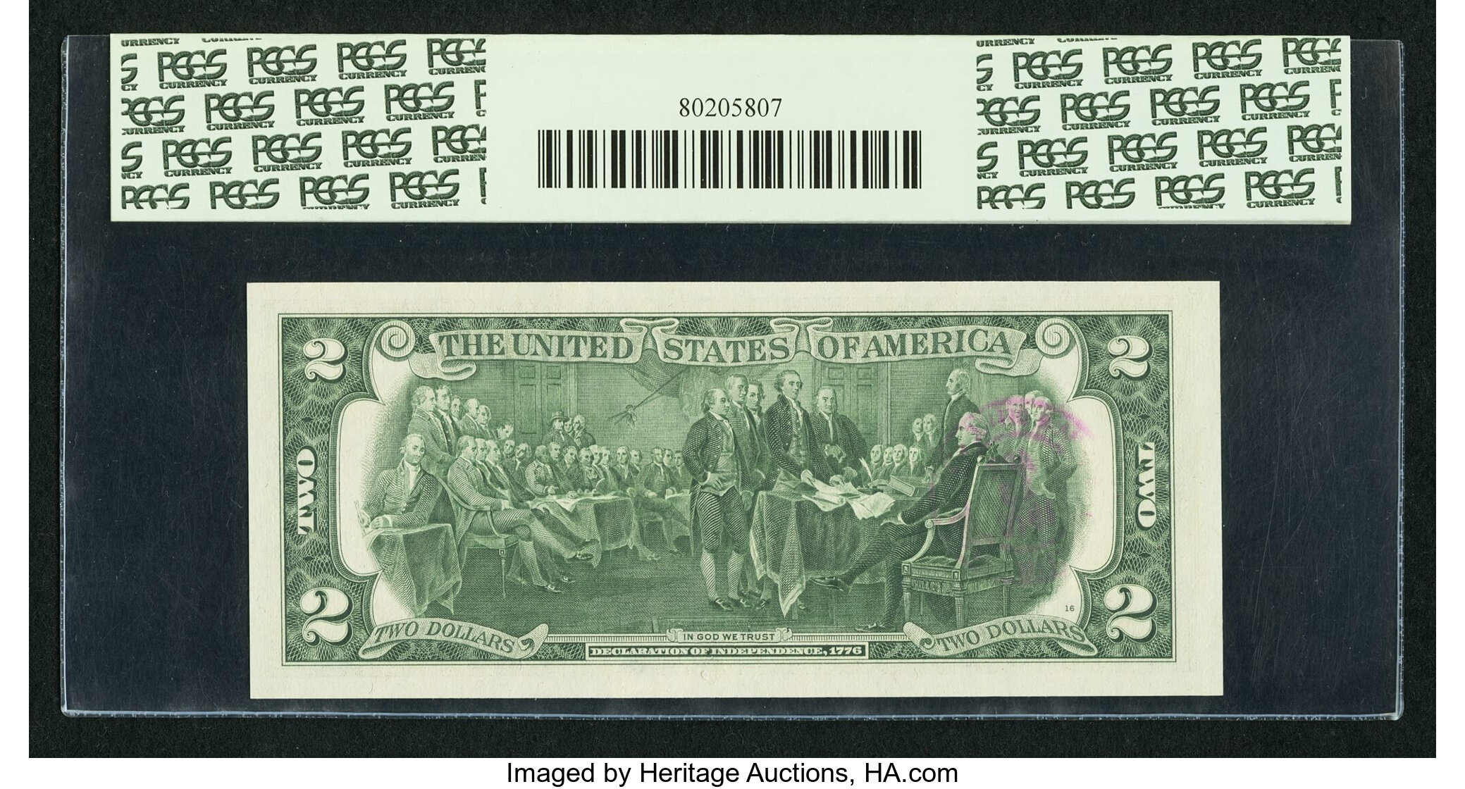 image for: First Day of Issue Fr. 1935-D* $2 1976 Federal Reserve Star Note. PCGS Very Choice New 64....