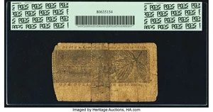 image for: Maryland January 1, 1767 $1 PCGS Apparent Fine 15....