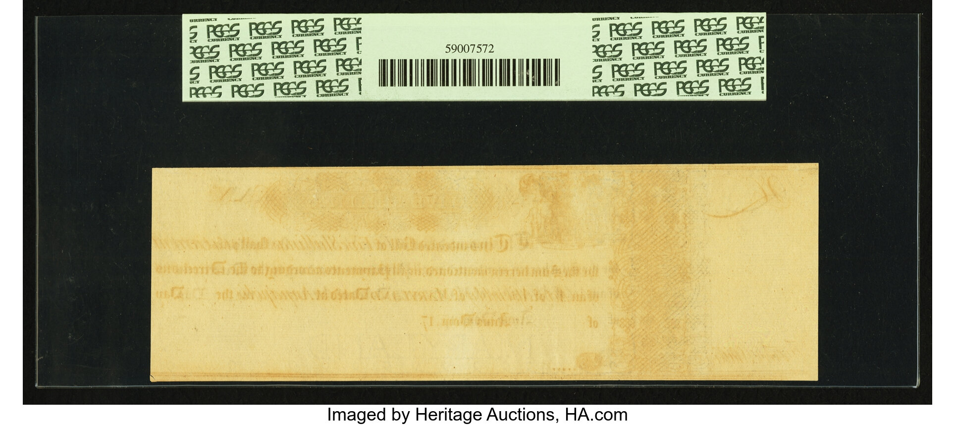 image for: Maryland 1733 5s PCGS Choice New 63PPQ....