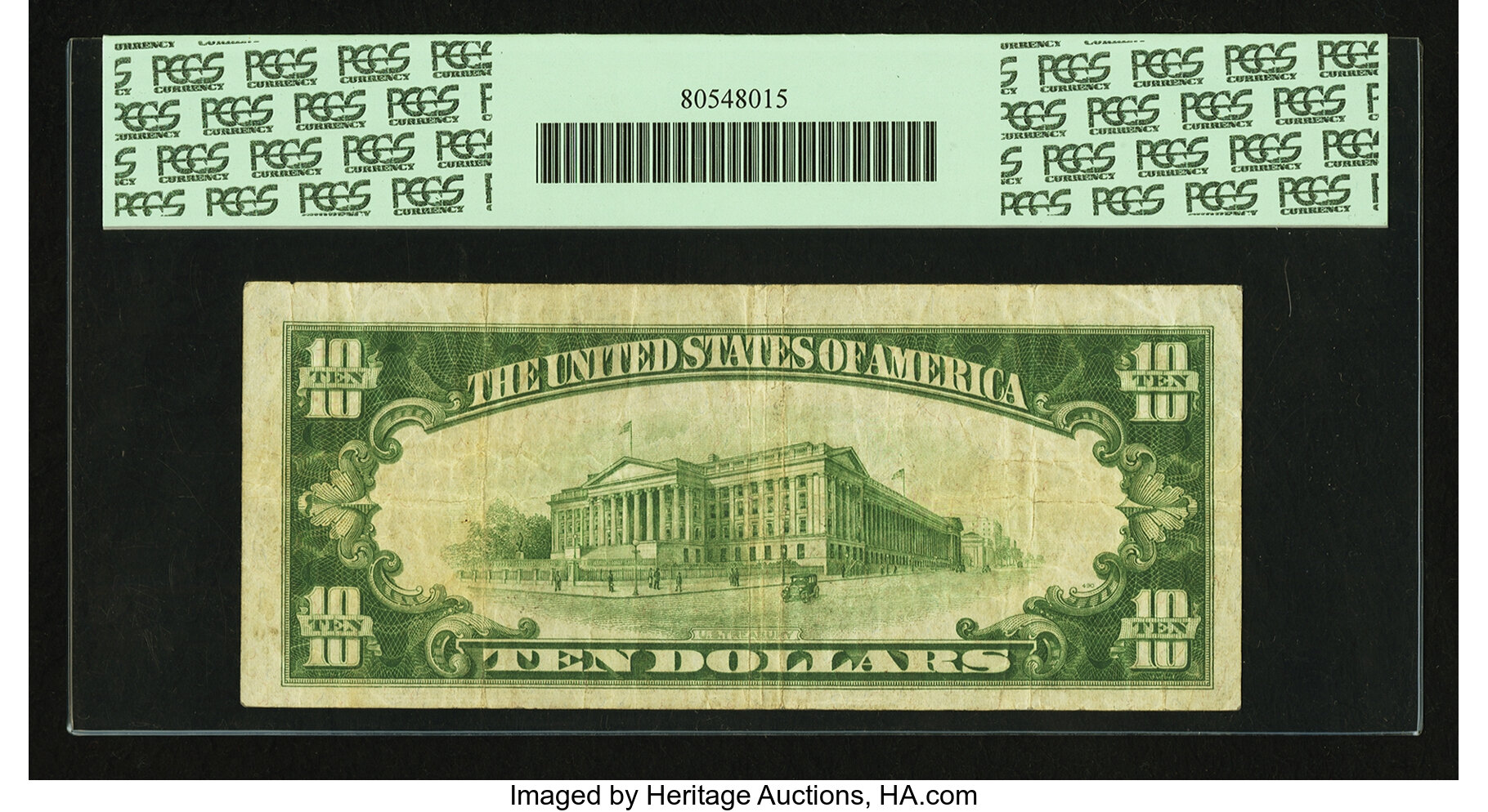 image for: Fr. 2005-I* $10 1934 Federal Reserve Note. PCGS Very Fine 25....