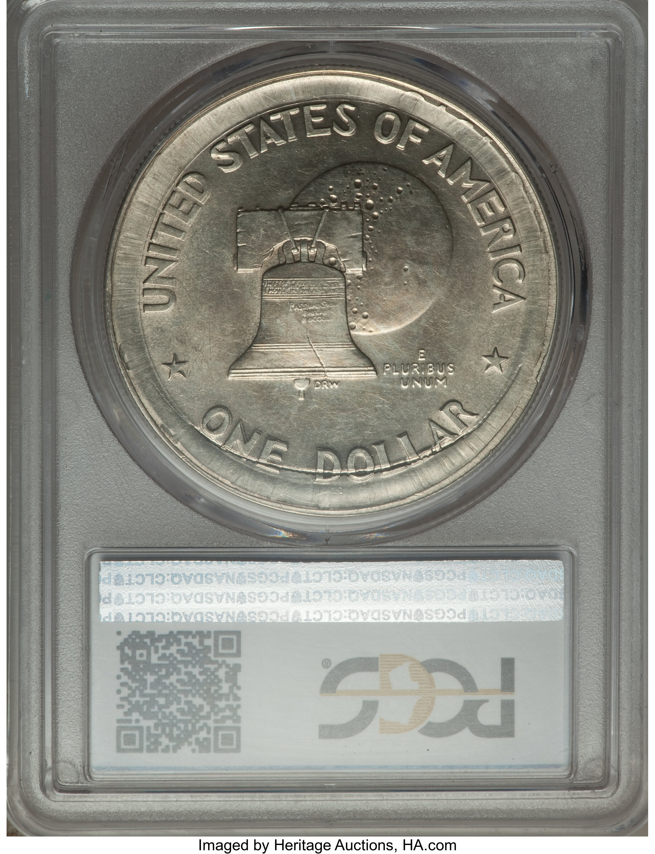 1976-S $1  Silver AU58 thumbnail 6