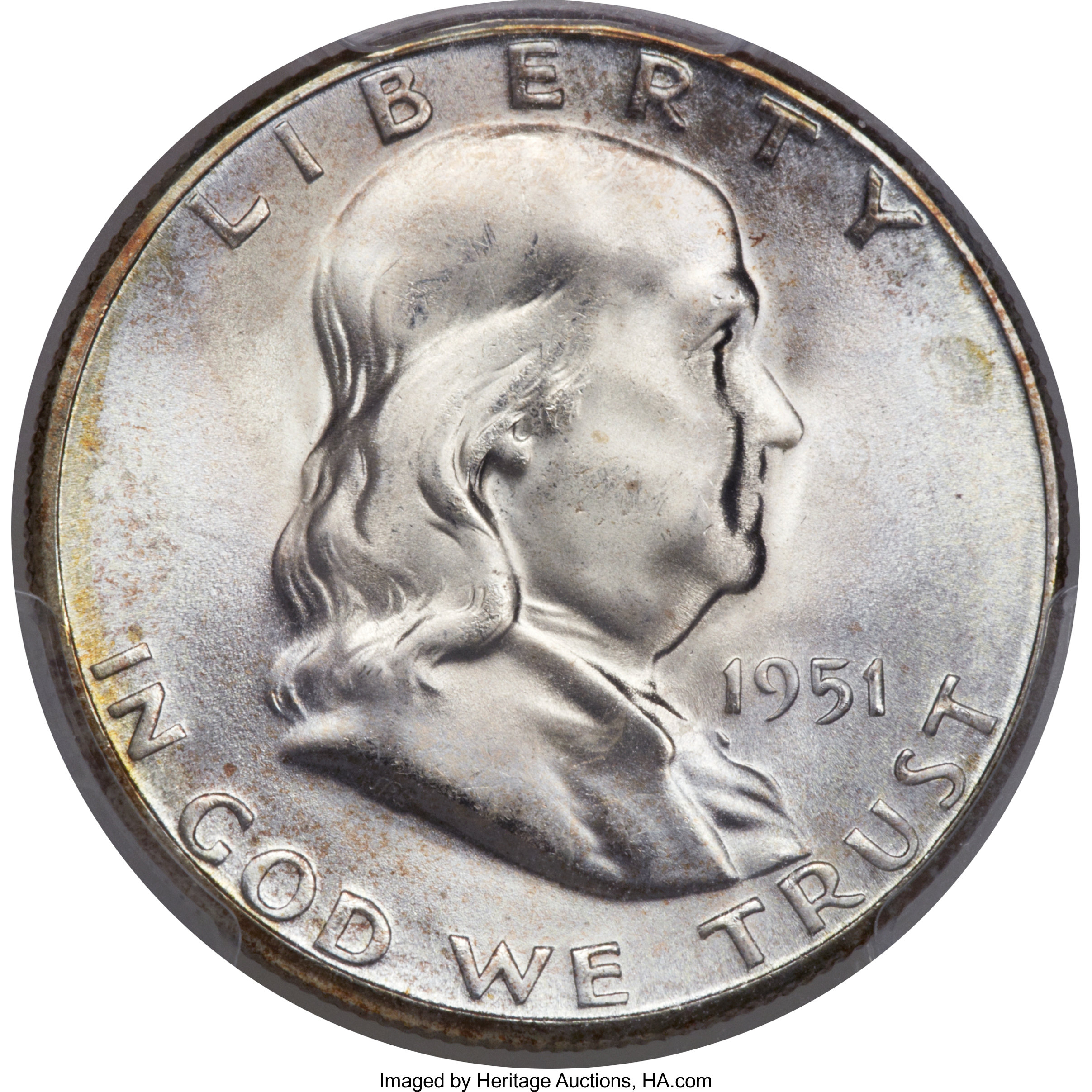 image for: 1951-S 50C MS67 Full Bell Lines PCGS....