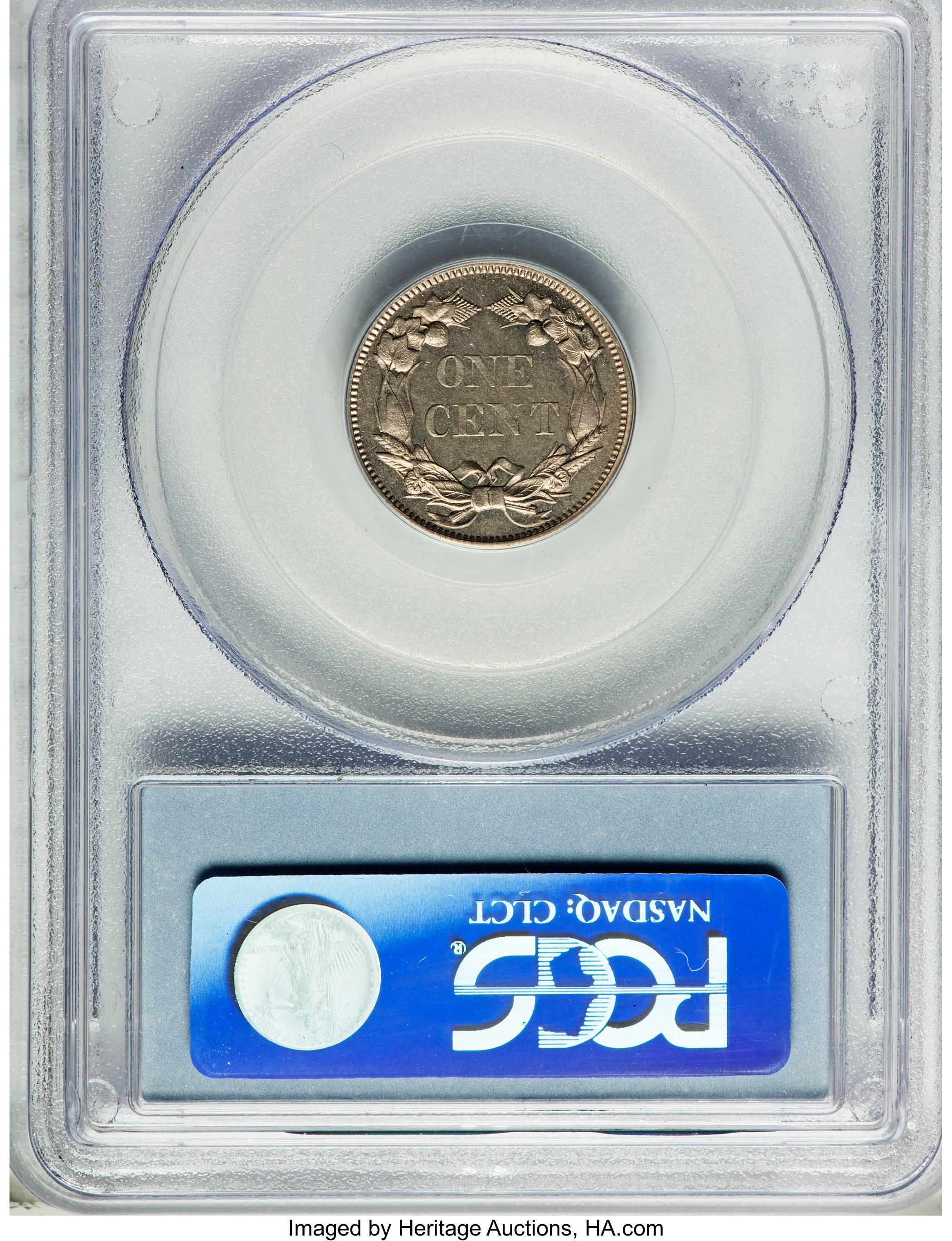 image for: 1856 P1C Flying Eagle Cent, Judd-183, Pollock-217, Snow-4d, High R.7, PR62 PCGS....