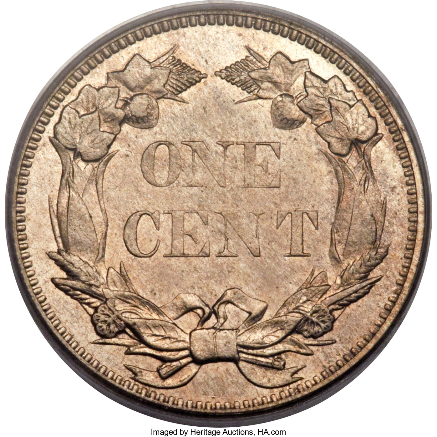 image for: 1856 P1C Flying Eagle Cent, Judd-183, Pollock-217, Snow-4d, High R.7, PR62 PCGS....