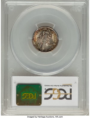 image for: 1916 10C Mercury MS67 PCGS. PCGS Population (5/0). NGC Census: (11/1). Mintage: 22,180,080. Numismedia Wsl. Price for probl...