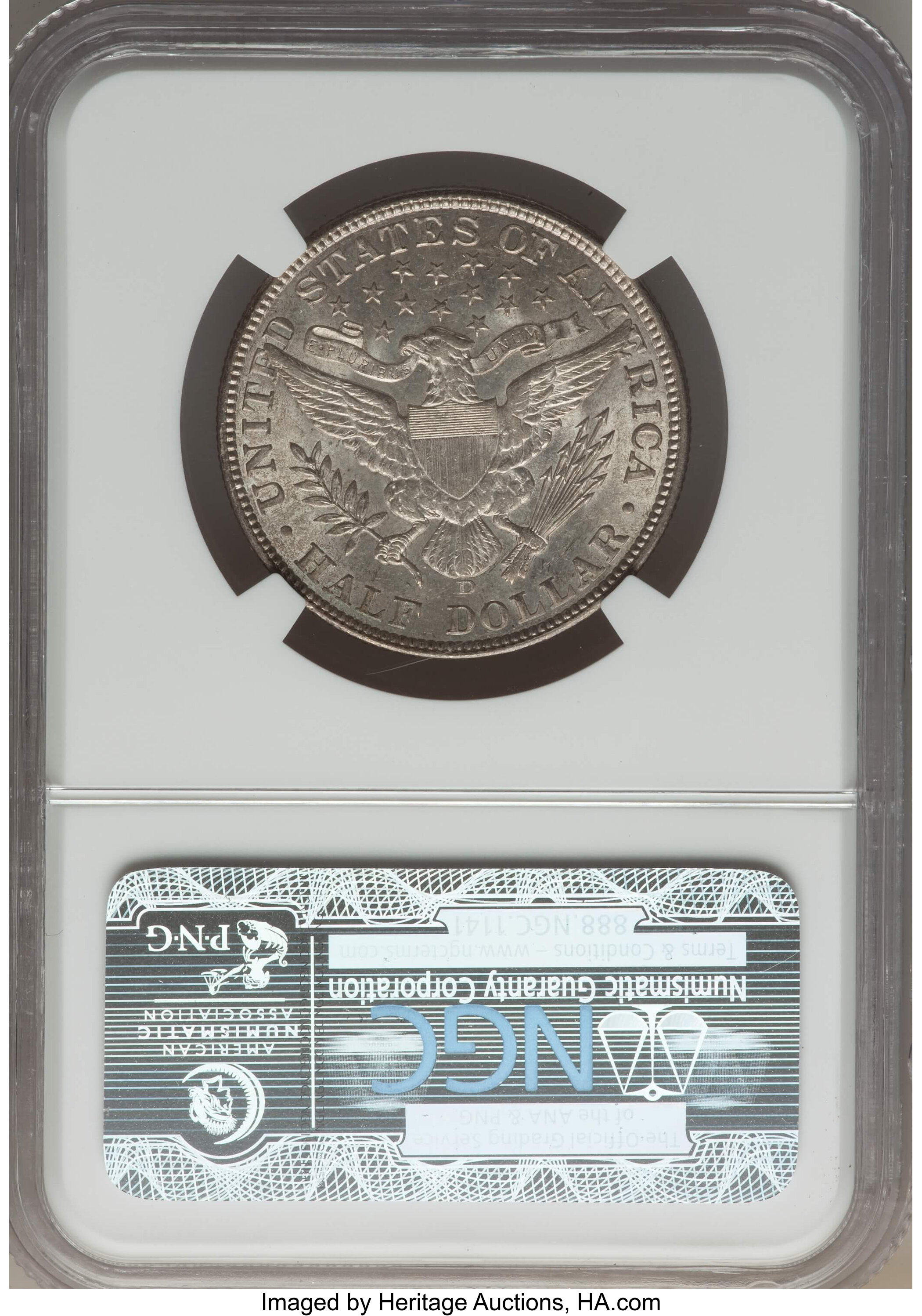 1906-D 50c MS60 thumbnail 2