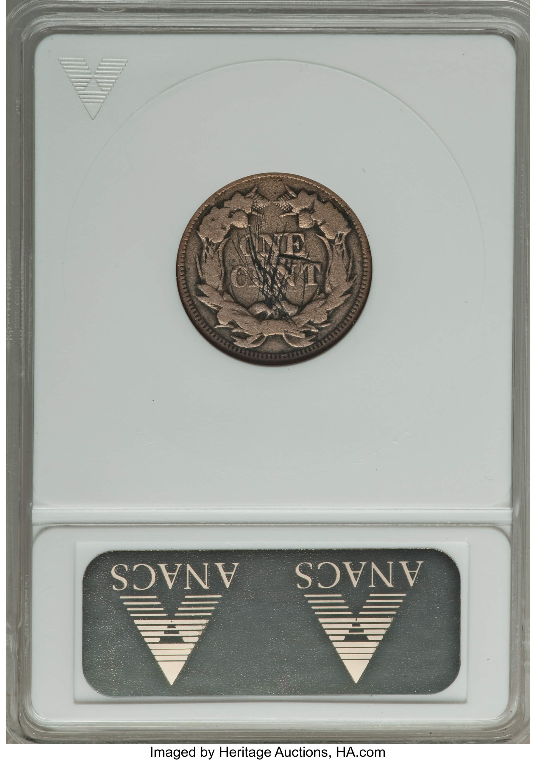 1858 1c Large Letters G4 thumbnail 10
