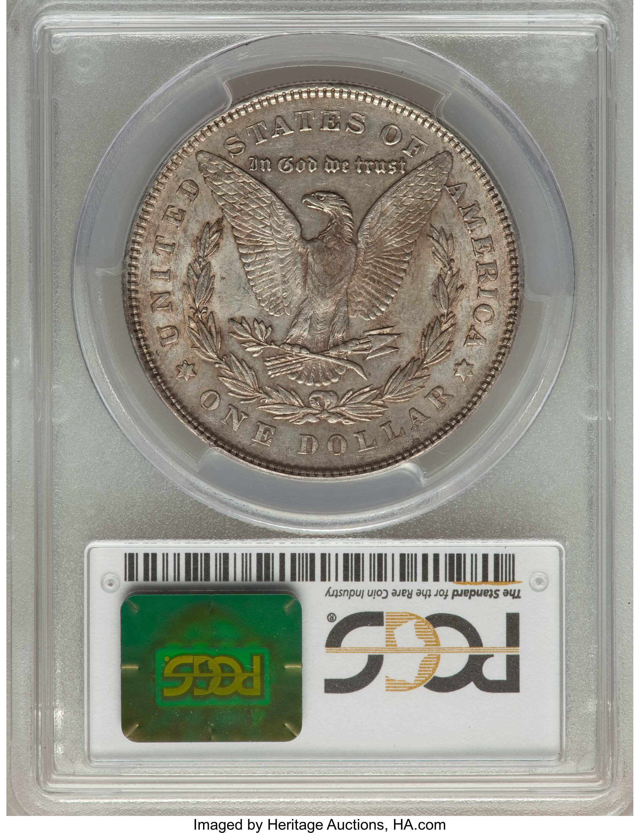 1878 7TF $1  Reverse of 1878, Tripled Blossoms, VAM-115 VF20 CAC thumbnail 20