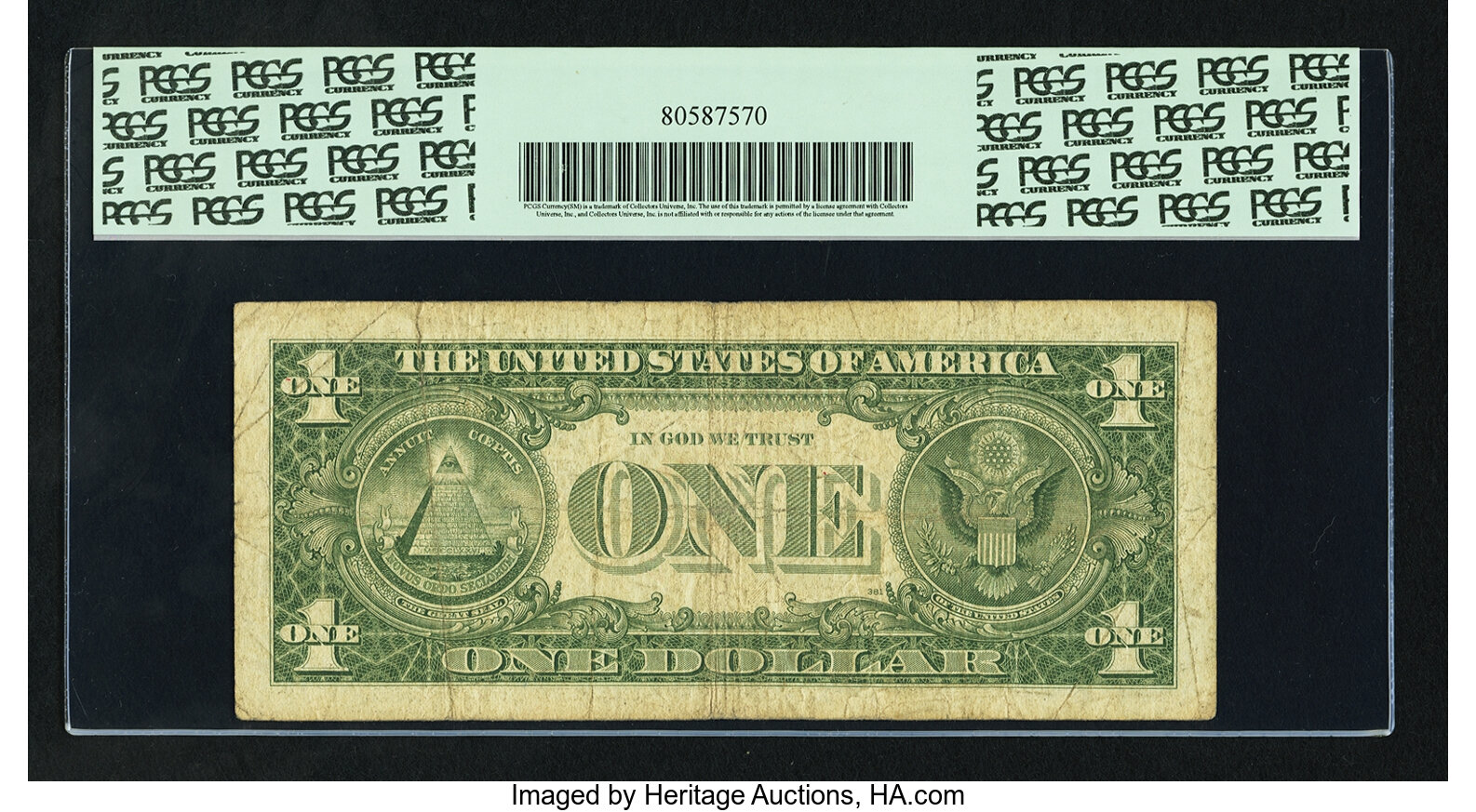 1957A $1  (Fr. 1620) VG8 thumbnail 2