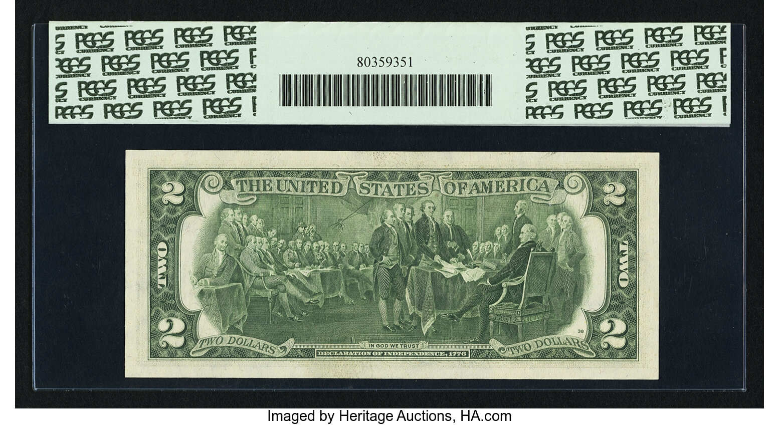image for: Fr. 1935-B* $2 1976 Federal Reserve Star Note. PCGS Superb Gem New 67PPQ....