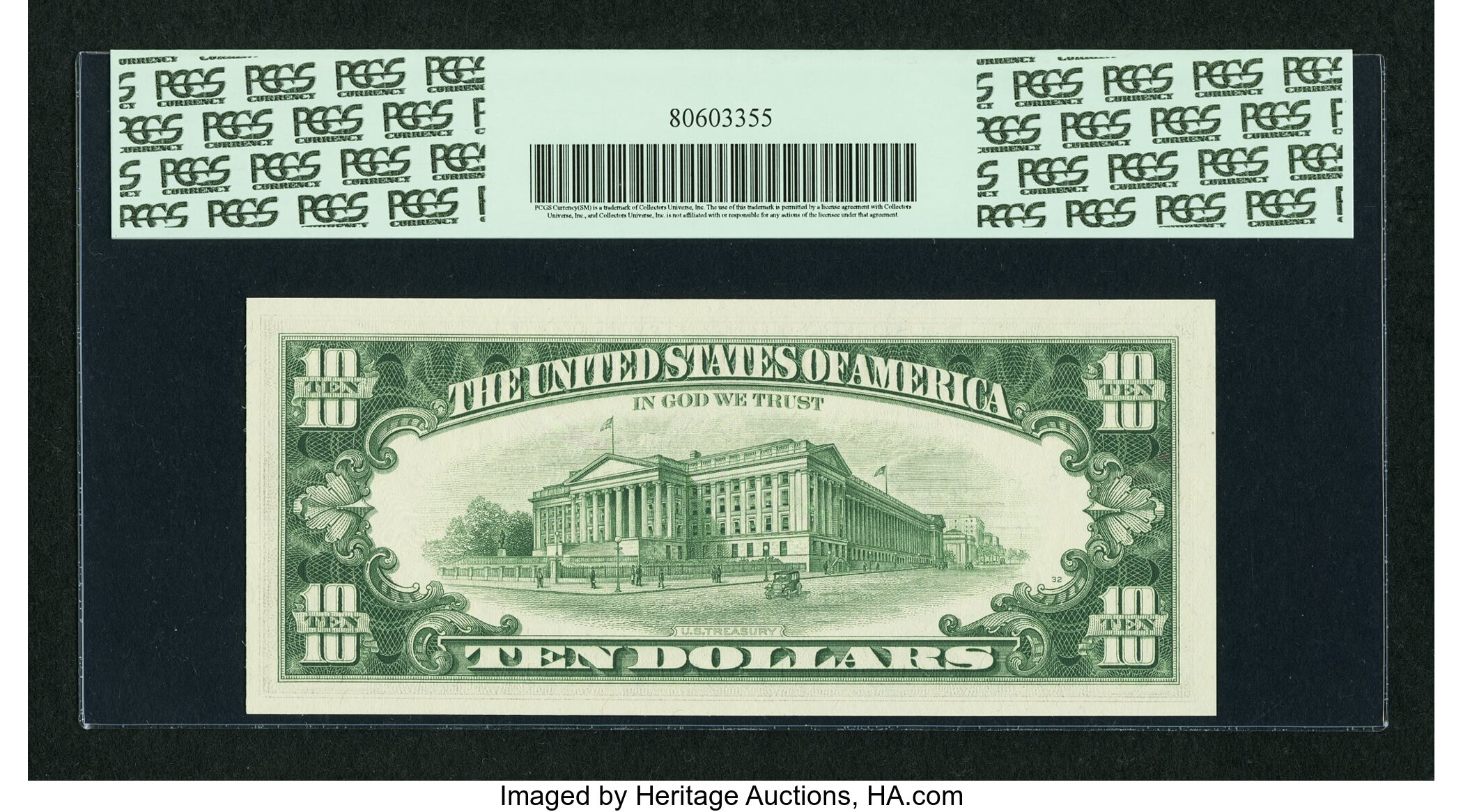 image for: Fr. 2017-E* $10 1963A Federal Reserve Star Note. PCGS Gem New 65PPQ....