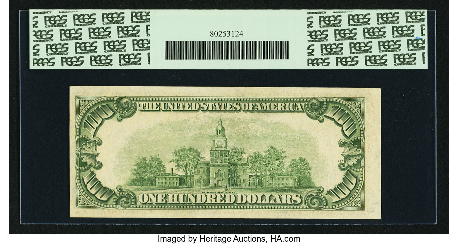 image for: Fr. 2159-F* $100 1950B Federal Reserve Star Note. PCGS New 62....