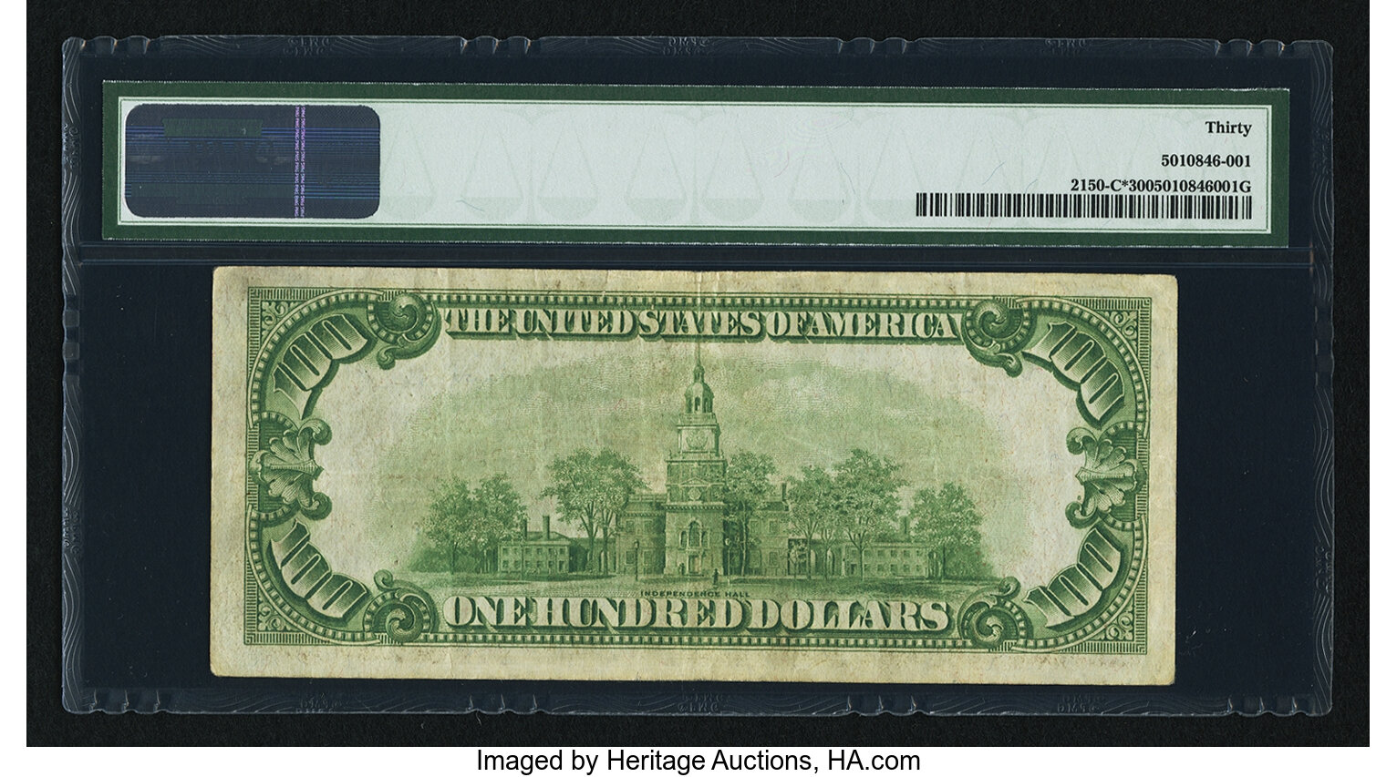 image for: Fr. 2150-C* $100 1928 Federal Reserve Note. PMG Very Fine 30....