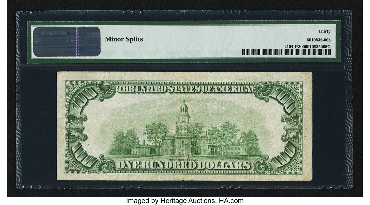 image for: Fr. 2154-I* $100 1934B Federal Reserve Note. PMG Very Fine 30....