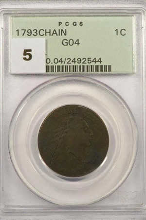 image for: 1C 1793 CHAIN AMERI. PCGS G04BN