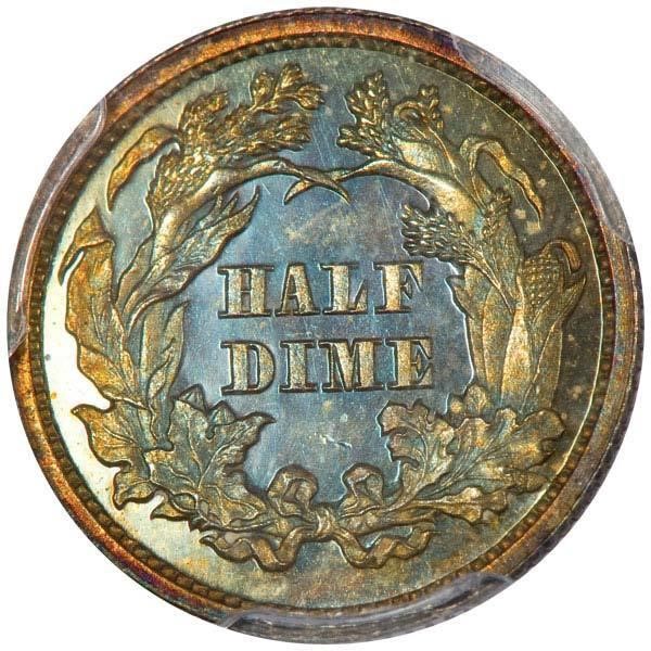 image for: H10C 1863 PCGS PR66 CAM CAC
