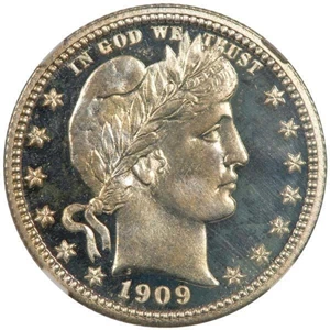 image for: 25C 1909 NGC PR67 UCAM CAC
