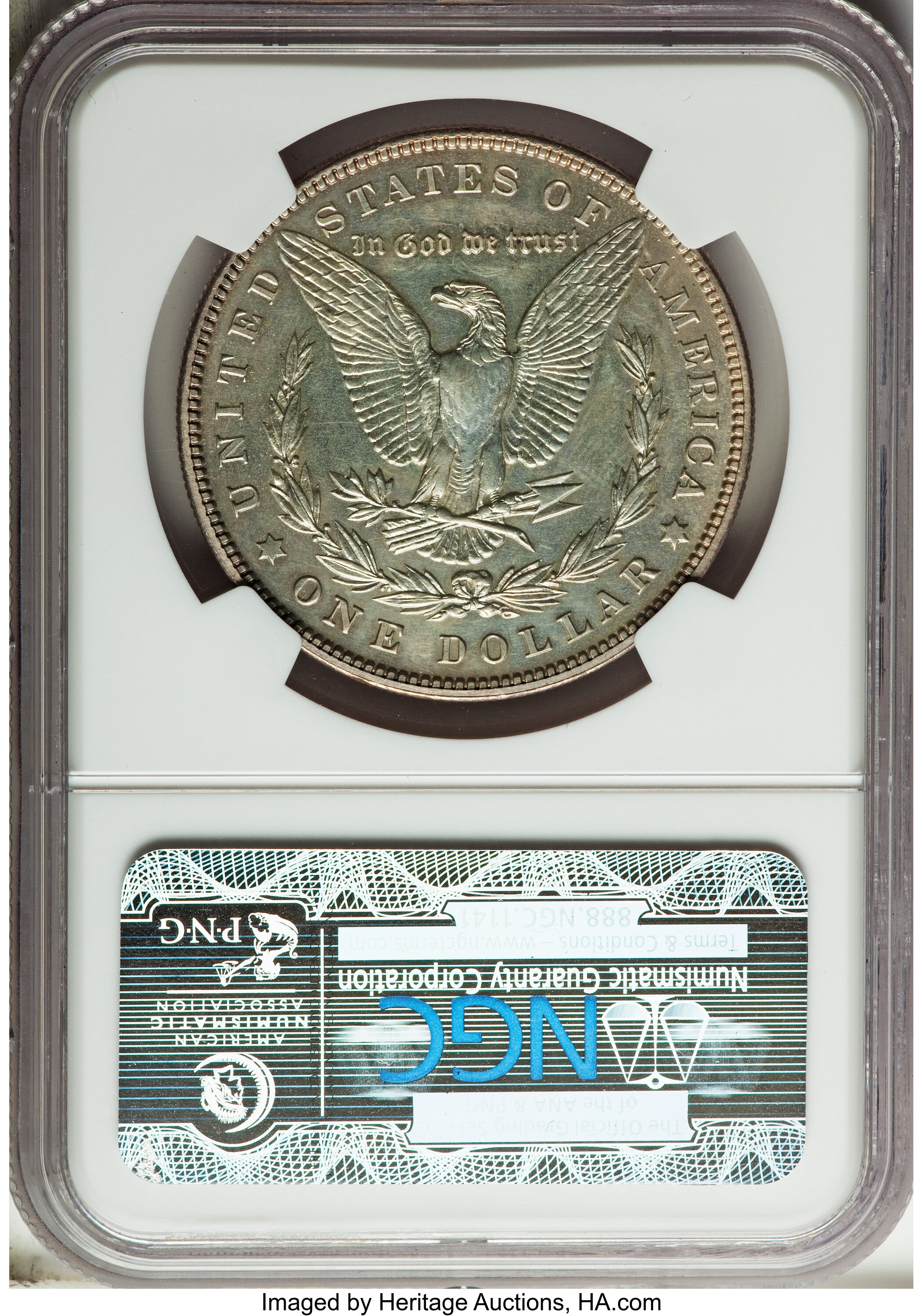 1902 $1 AU53 CAC thumbnail 8