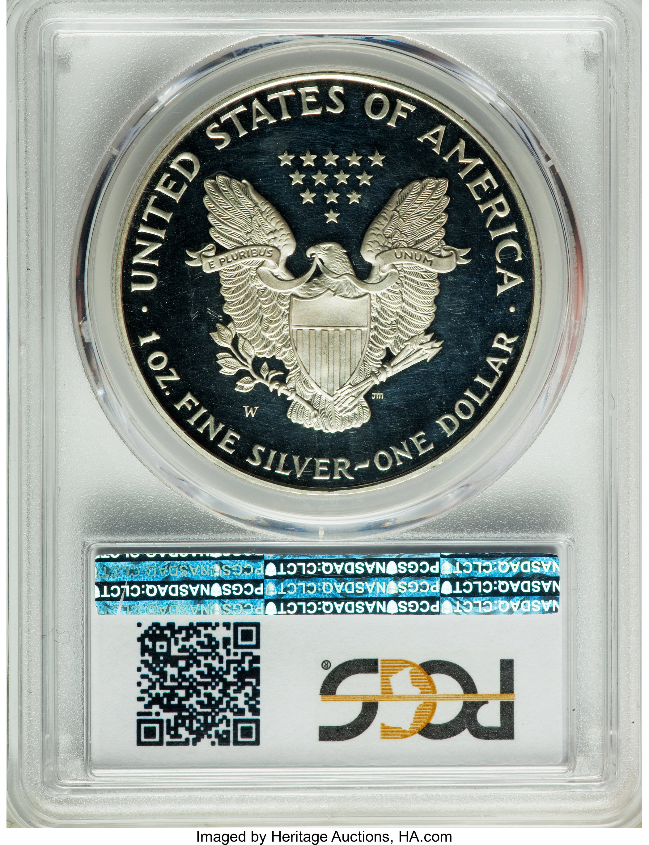 1995-W $1  Silver Eagle PR DCAM PR64 DCAM thumbnail 6