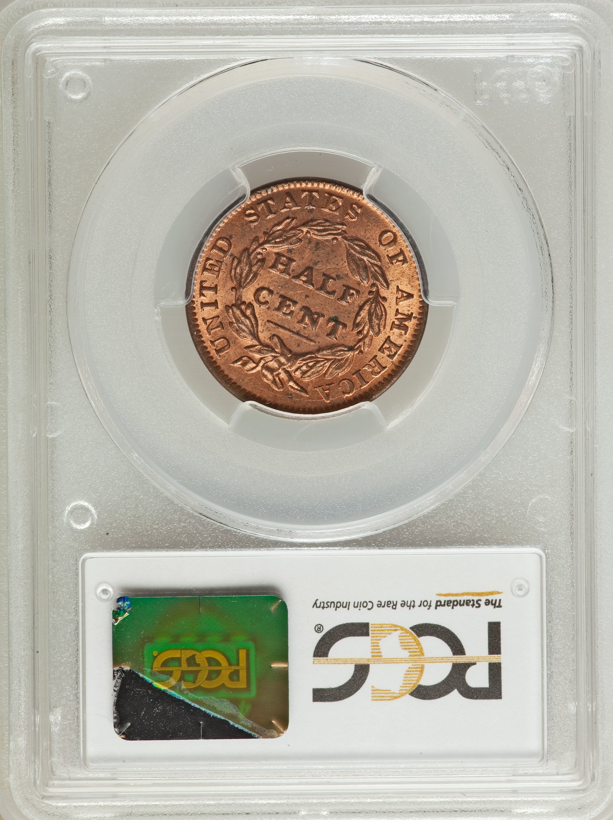 1835 1/2c MS RB MS63 RB thumbnail 8