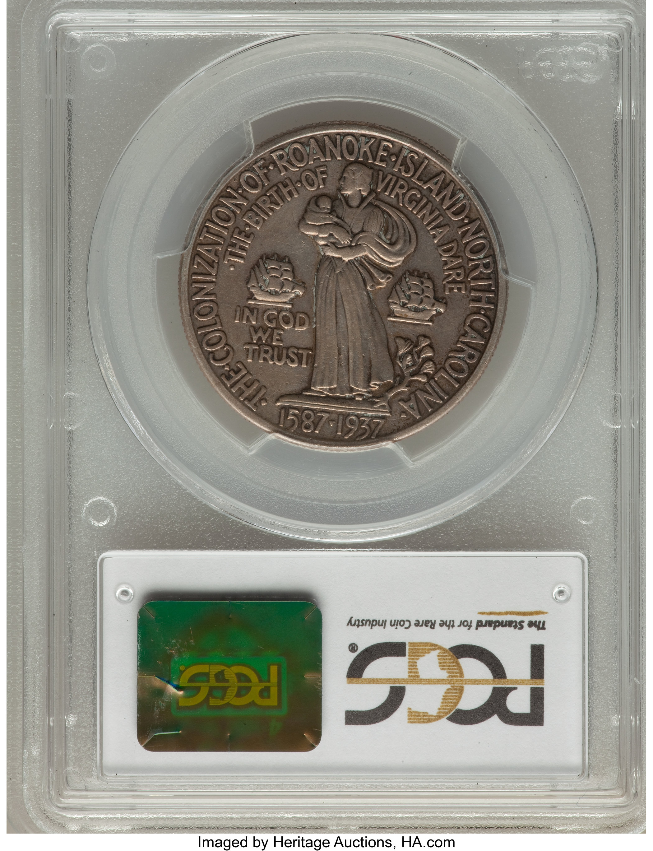 1937 50c Roanoke Island XF45 thumbnail 8